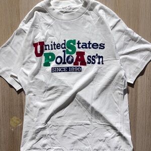 White US Polo Assn Graphic T-Shirt